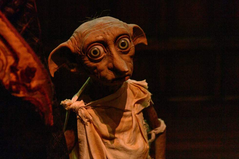 Dobby domestic elf, Wizarding world of Harry Poter experience in Madrid, Spain