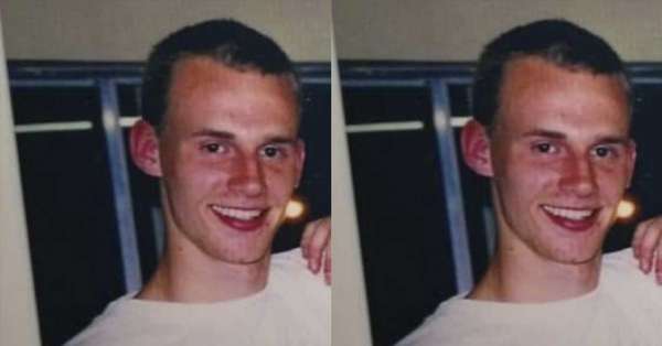 Facebook - pictured above is Andrew