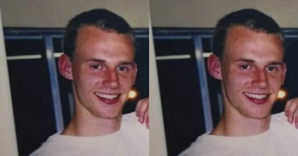 Facebook - pictured above is Andrew