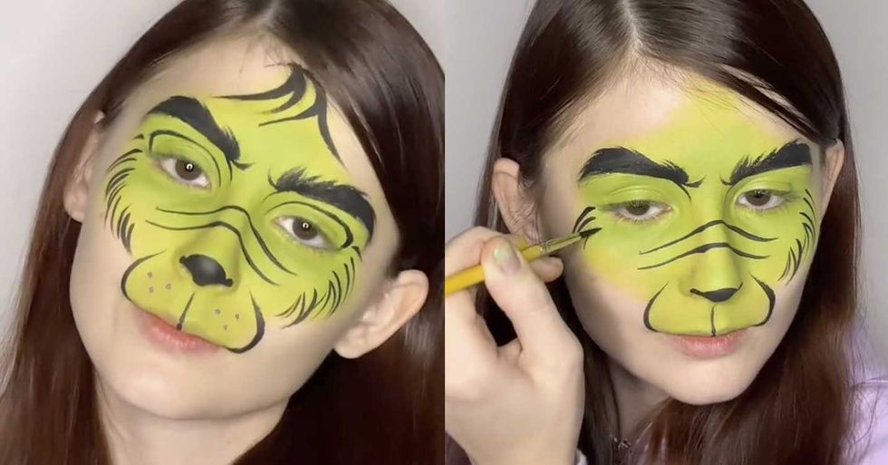 grinchfacepaint