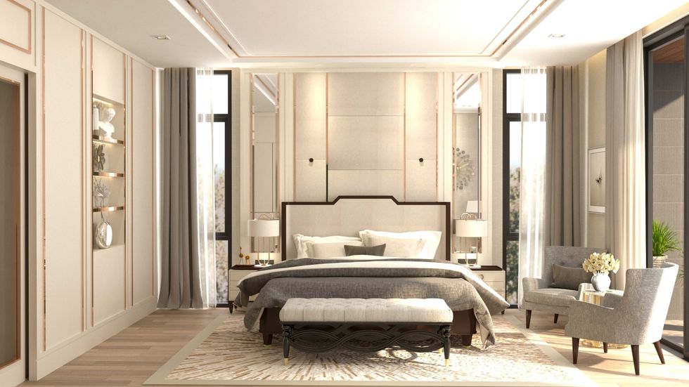 modern bedroom