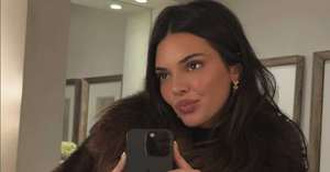 pictured above is Kendall in a selfie