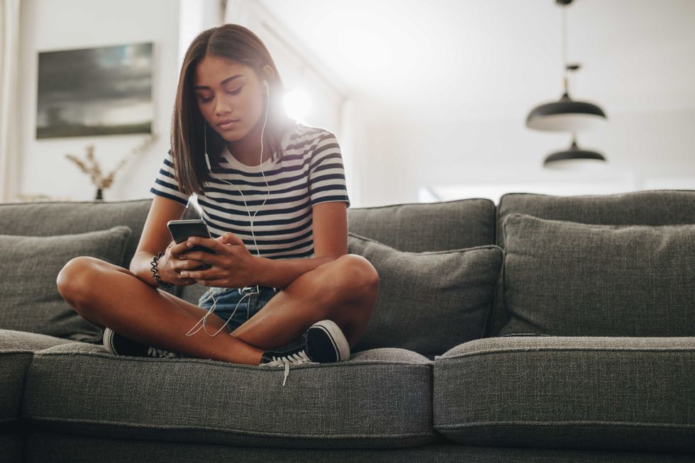 teenager at home cc