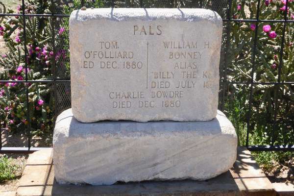 The Billy The Kid Gravesite. Fort Sumner, USA. June 9, 2014.
