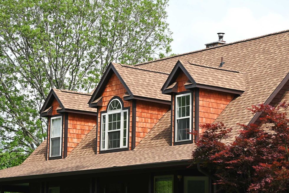 Triple Cedar Dormer